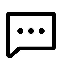 chat dots icon