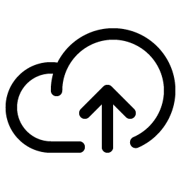 cloud arrow up icon