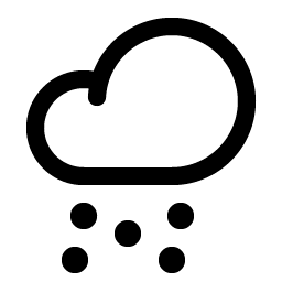 cloud snow icon