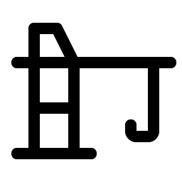 crane tower icon