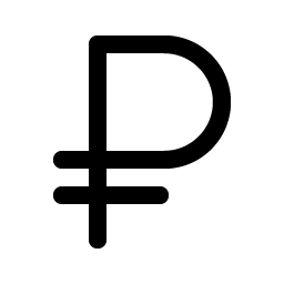 currency rub icon