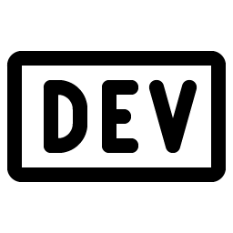dev to logo icon