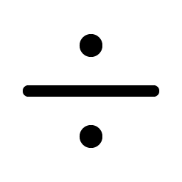 divide icon