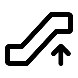 escalator up icon