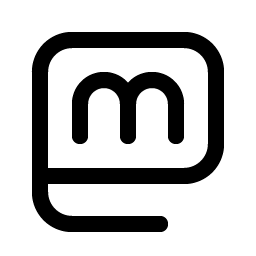mastodon logo icon