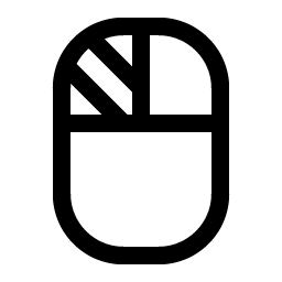 mouse left click icon