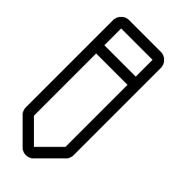pencil simple icon