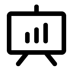 presentation chart icon