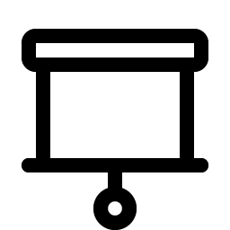 projector screen icon