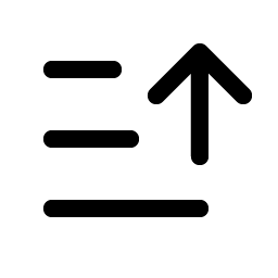 sort descending icon