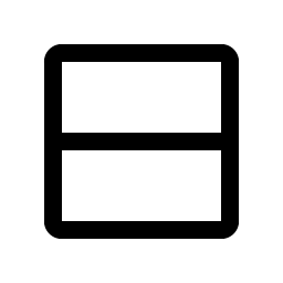 square split vertical icon