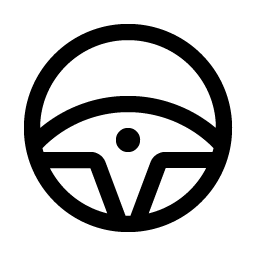 steering wheel icon