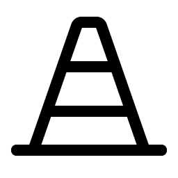 traffic cone icon