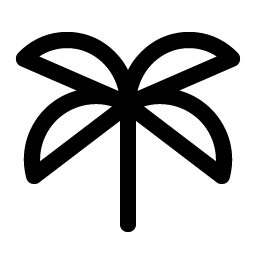 tree palm icon
