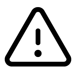 warning icon