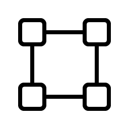 bounding box thin icon