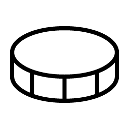 coin thin icon