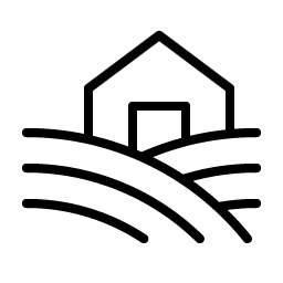 farm thin icon