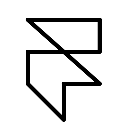 framer logo thin icon