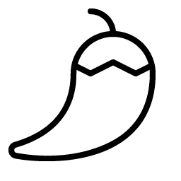 pepper thin icon