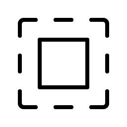 selection all thin icon