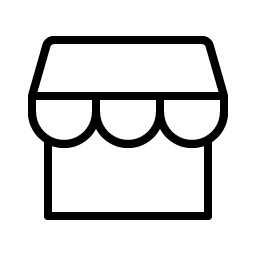 storefront thin icon