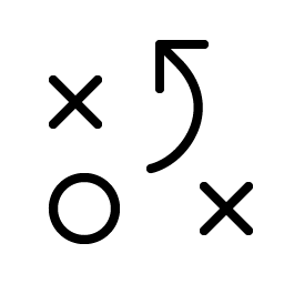 strategy thin icon