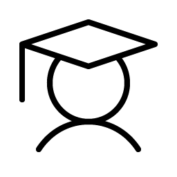 student thin icon