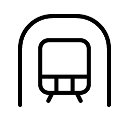 subway thin icon