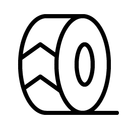tire thin icon