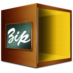 fichiers compressé zip icon