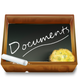 dossier ardoise documents icon
