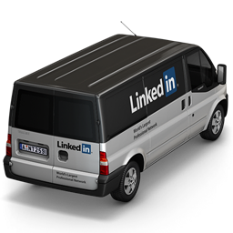 Linkedin Back icon